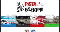 Desktop Screenshot of pistasalentina.it